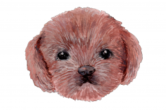 Hand Painted Watercolor Dogs | Clip Art | PNG/JPEG Product Image 3