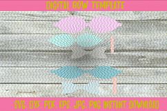 2 Styles Classic Hair bow Template Product Image 2