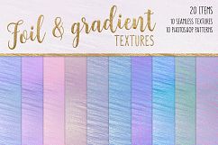 Foil and Gradient Textures Product Image 1