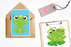 Frog prince graphics and illustrations Product Image 4