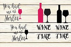 Wine Quotes svg cutting files | quotes svg cutting Product Image 4