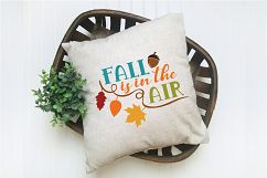 Fall is in the Air SVG - Fall SVG Cut File - DXF EPS PNG JPG Product Image 3