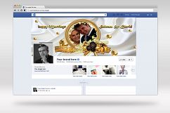 Our Wedding Facebook Timeline Cover Product Image 2
