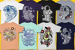 Cartoon Vector #3 Tshirt Design Bundle Product Image 7