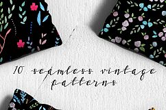Floralina-10 Floral Vintage Patterns Product Image 2