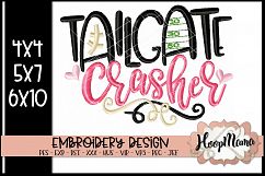 Tailgate Crasher - Football Embroidery Product Image 1