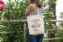 Canvas Tote Bag Mockups Pack Vol.2 Product Image 9
