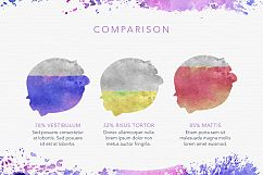 Watercolor Keynote Template Product Image 4