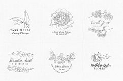 Floral Premade Logos Product Image 3
