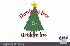 Christmas tree oh christmas tree | SVG DXF EPS PNG Product Image 2