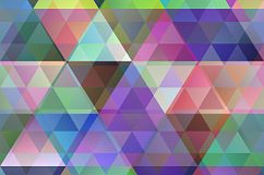 24 Gradient Polygon Backgrounds (AI, EPS, JPG 5000x5000) Product Image 17