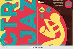 Electro Jazz Flyer Template Product Image 7