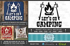 Let&#039;s Go Camping SVG File - Camping Svg - Camping Svg - 766 Product Image 1