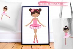 Dancing Ballerinas graphics and illustrations Product Image 5