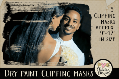 Dry Paint Photoshop Clipping Masks &amp; Tutorial Product Image 4