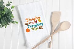 Pumpkin Spice SVG - Fall SVG Cut File - DXF EPS PNG JPG PDF Product Image 4