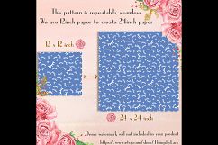 100 Seamless Eyelash Digital Papers, Fashion Beauty Pattern Product Image 3