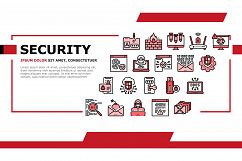 Internet Security Landing Header Vector Product Image 1