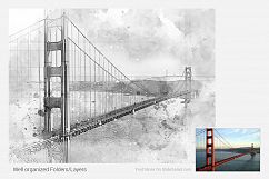 Architecture Sketch Photoshop Action Product Image 16