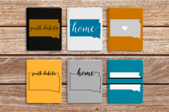 State of South Dakota SVG File Cutting Template Product Image 1
