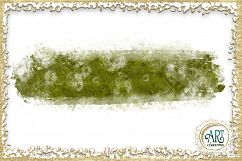 Olive  Moss Green Sap Brush Strokes Clipart Autumn Golden Glitter  24 PNG - transparent background images Product Image 7