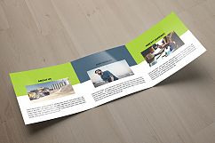 Professional Square Business Trifold Brochure Product Image 4