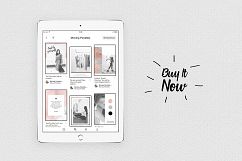 Rose Gold Pinterest Templates Product Image 5