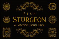 Sturgeon Vintage Logo Pack Product Image 1
