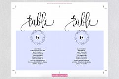 Seating Chart Template PCC_3 Product Image 8