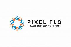 Pixel Flower Logo Product Image 3
