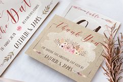 Boho Flower Wedding Suite Product Image 5