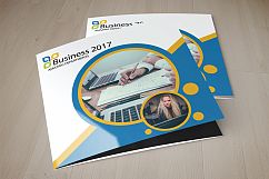 Multiuse Business Square Trifold Brochure Product Image 1
