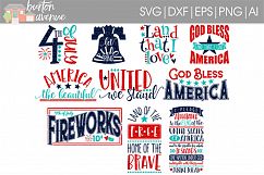 Patriotic SVG Bundle-cut files for Cricut, Silhouette Product Image 1