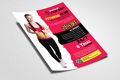 Fitness Club Flyer Template Product Image 2