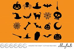 Halloween SVG Cut File - DXF - Craft Cutting Files Product Image 1