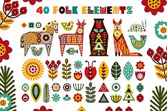 Nordic Animals - folk kit Product Image 2