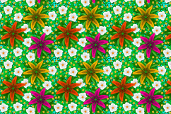 Seamless floral patterns set. Product Image 5