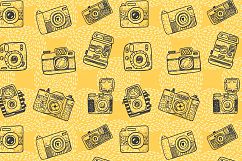 Hand drawn camera set +patterns Product Image 10