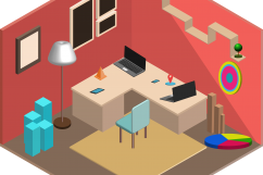 Isometric City Illustration 11 Product Image 1