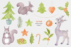 Christmas watercolor Product Image 2