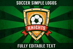 Soccer Simple Logo Set Product Image 1