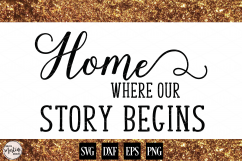 Home...Where Our Story Begins Product Image 1