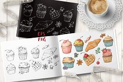 Set of vector sweets Product Image 3