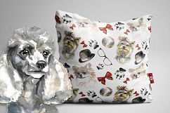 Cute dogs watercolor set Product Image 5