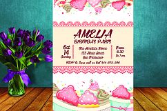 Birthday Invitation Card Product Image 1