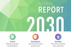 Business Report Colorite PowerPoint Template Product Image 2