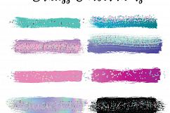 Unicorn Brush Strokes Clipart Pack Product Image 4