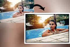Comic Photo Frame - Photoshop Action Product Image 2