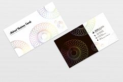 Abstract Contact Card Template Product Image 3