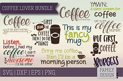 Coffee lover bundle | SVG DXF EPS PNG Product Image 1